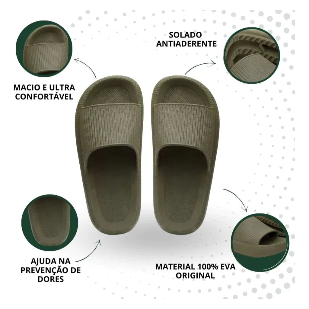 Sandália Ortopédica ComfortStep - Conforto total aos pés durante todo o dia