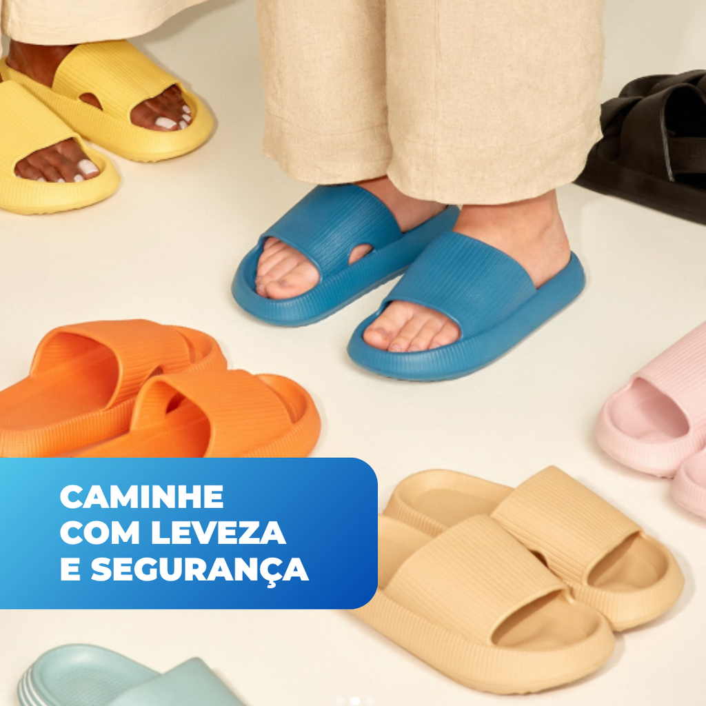 Sandália Ortopédica ComfortStep - Conforto total aos pés durante todo o dia