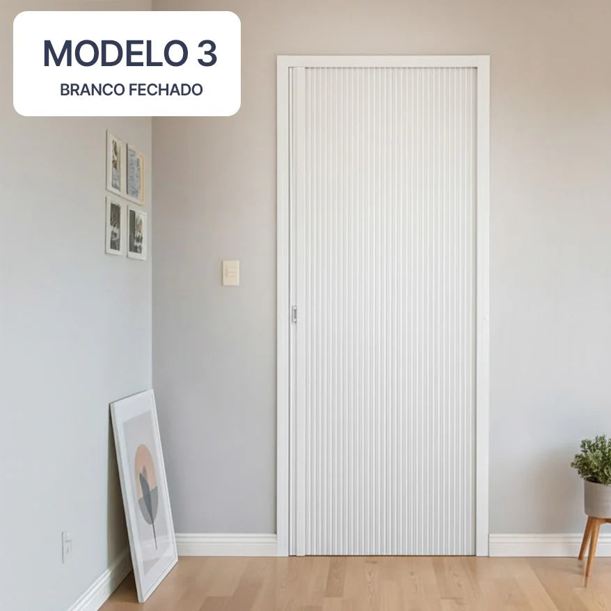 Porta Sanfonada Luxo - Super Oferta