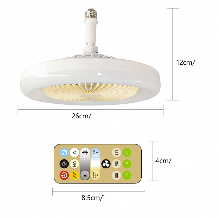 Lâmpada Turbo Led 2 em 1 [ULTRA POTENTE] - Lojas Condado