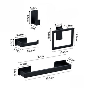 Kit Acessórios para Banheiro Inox Tramonte 5 Peças