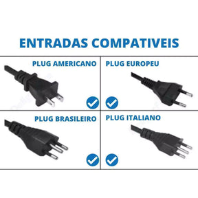 Adaptador Benjamin ( ARTICULADO ) 3 Saídas 10 E 20 AMPERES