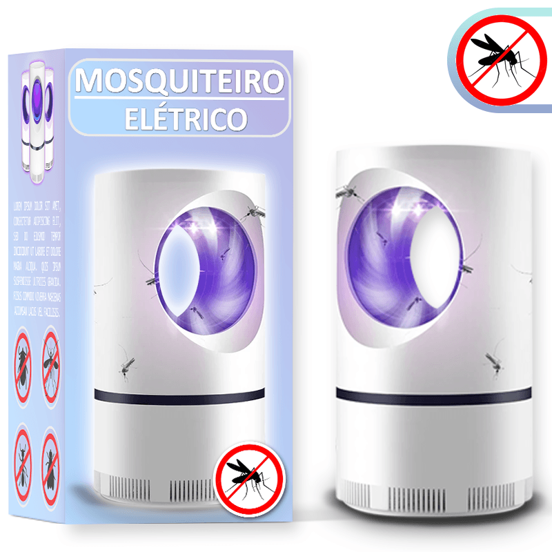 Armadilha Para Mosquitos e Insetos - Mosquiteiro Elétrico - Lojas Condado